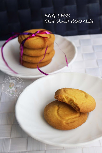 eggless custard cookies perfect cookies recipes custard recipes custard powder recipes ayeshas kitchen easy baking recipes cookie recipes biscuits custard biscuits 