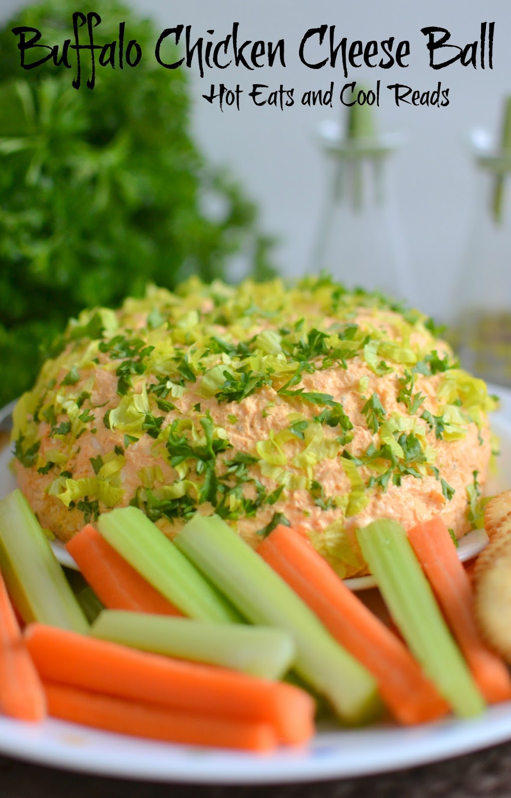 Hot and Cool Reads: Buffalo Chicken Cheese Ball Recipe