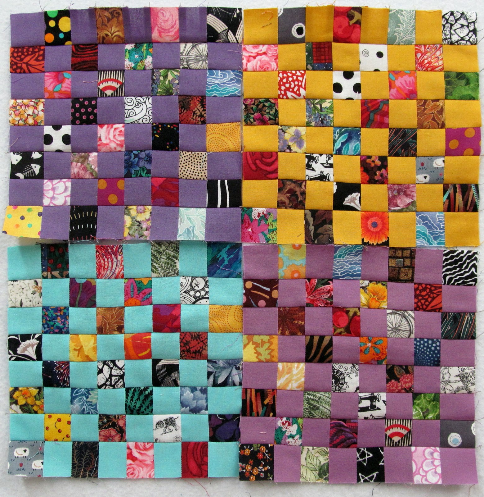 Exuberant Color Postage stamp block report...............