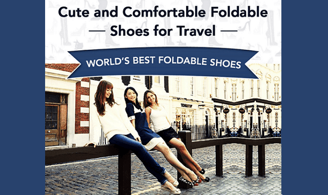 foldable travel shoes