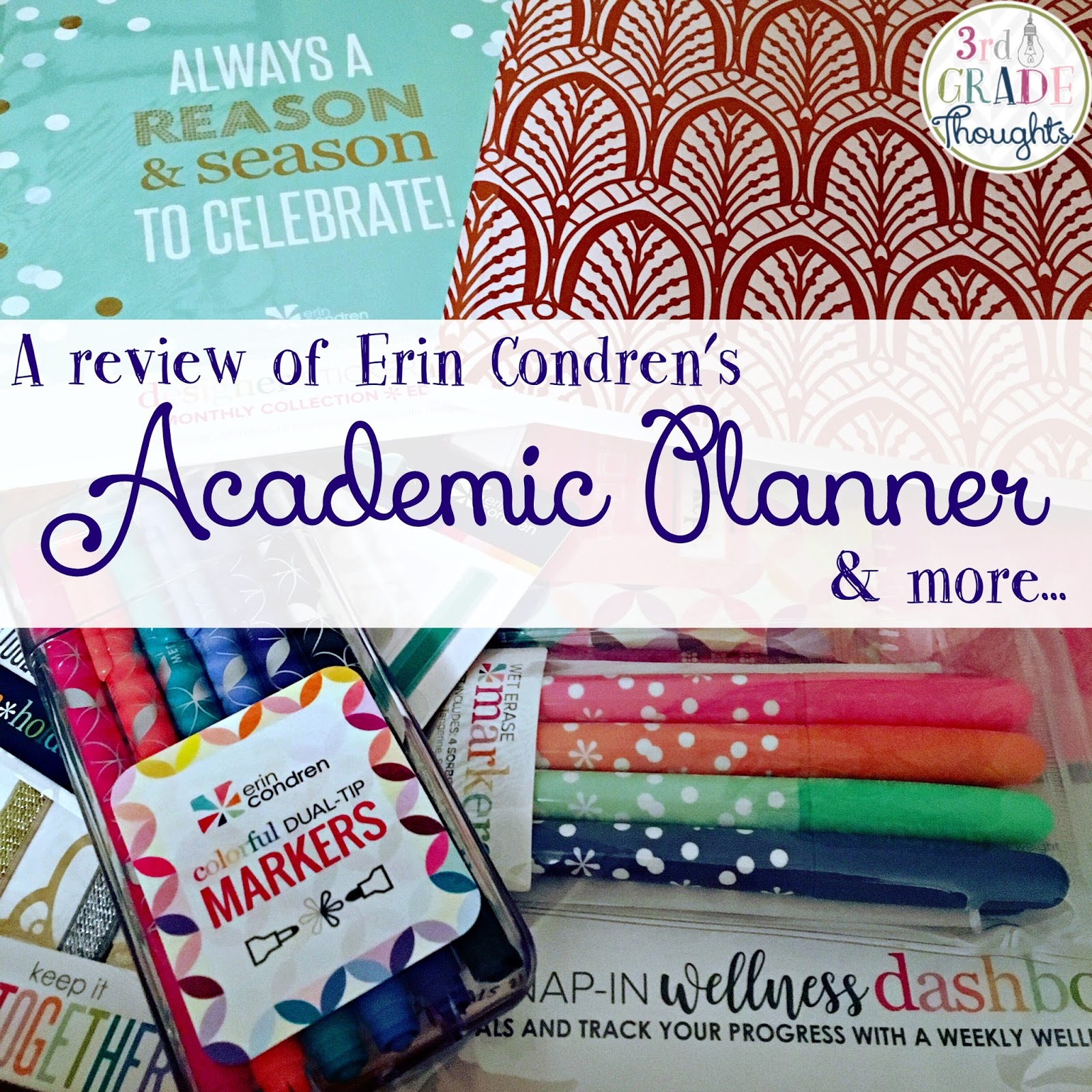 Exploring Erin Condren's Academic Planner & More... 3rd