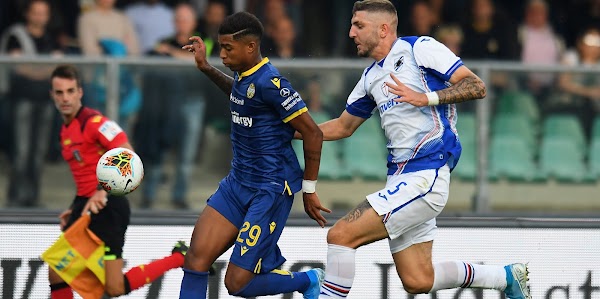 El Sampdoria - Hellas Verona se aplaza al 13 de Mayo