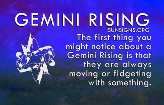 Astrology Gemini Rising Sign Explained