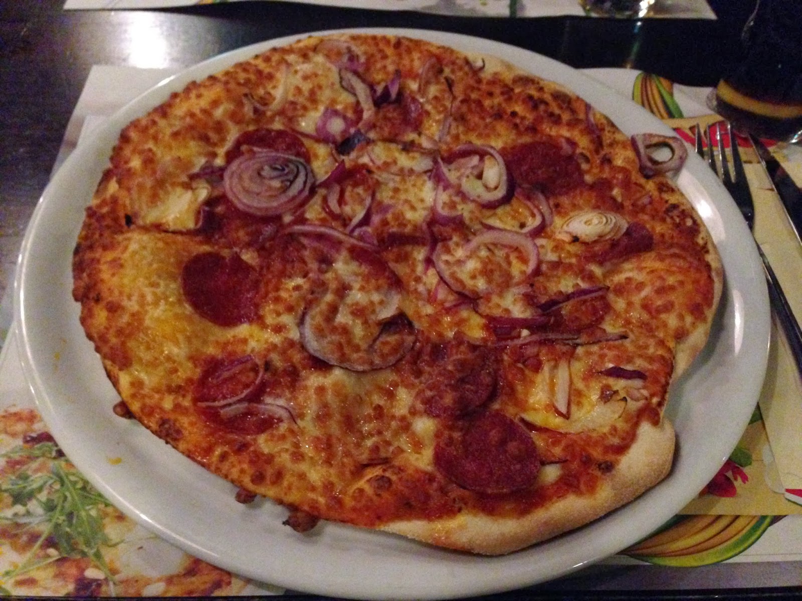 Kleine Salami Pizza — Rezepte Suchen