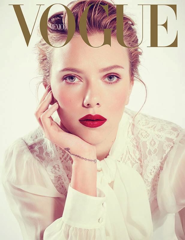 Scarlett Johansson Magazine Photoshoot For Vogue Mexico Magazine
