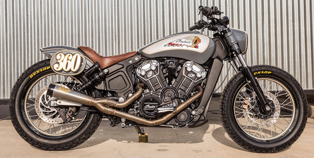 Indian Scout Bobber By Roland Sands