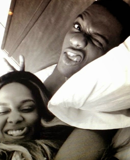 Tania Omotayo Confirms Wizkid Romance With Photo of Them in Bed As He
