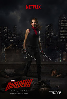 Daredevil Season 2 Elodie Yung Elektra Poster