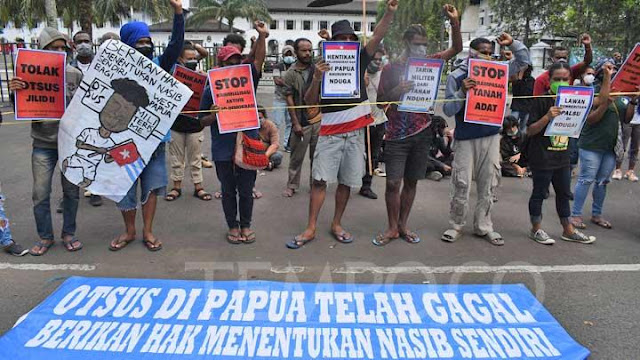 Majelis Rakyat Papua dan Papua Barat Gugat Jokowi dan DPR ke Mahkamah Konstitusi
