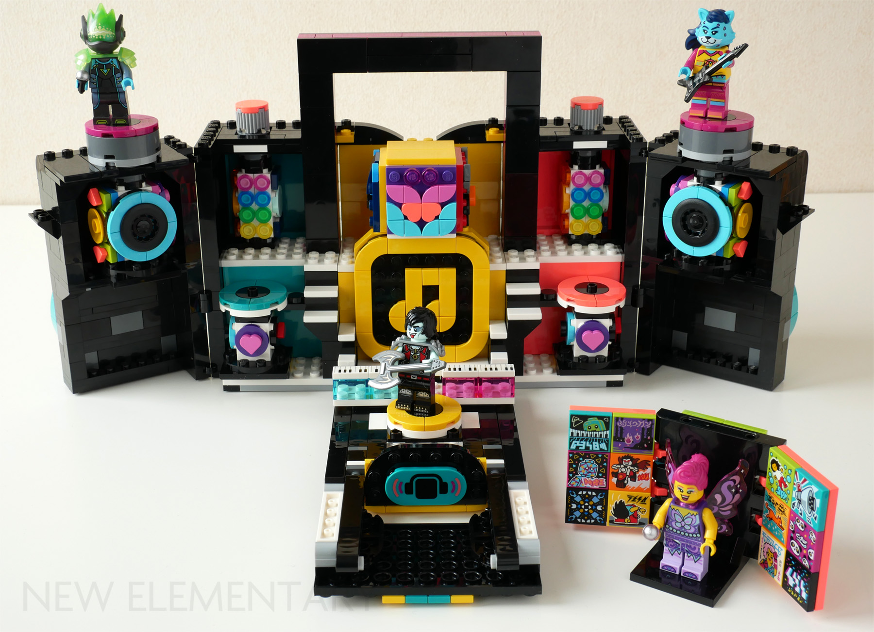 LEGO® VIDIYO™ review 43115 The Boombox New Elementary LEGO® parts