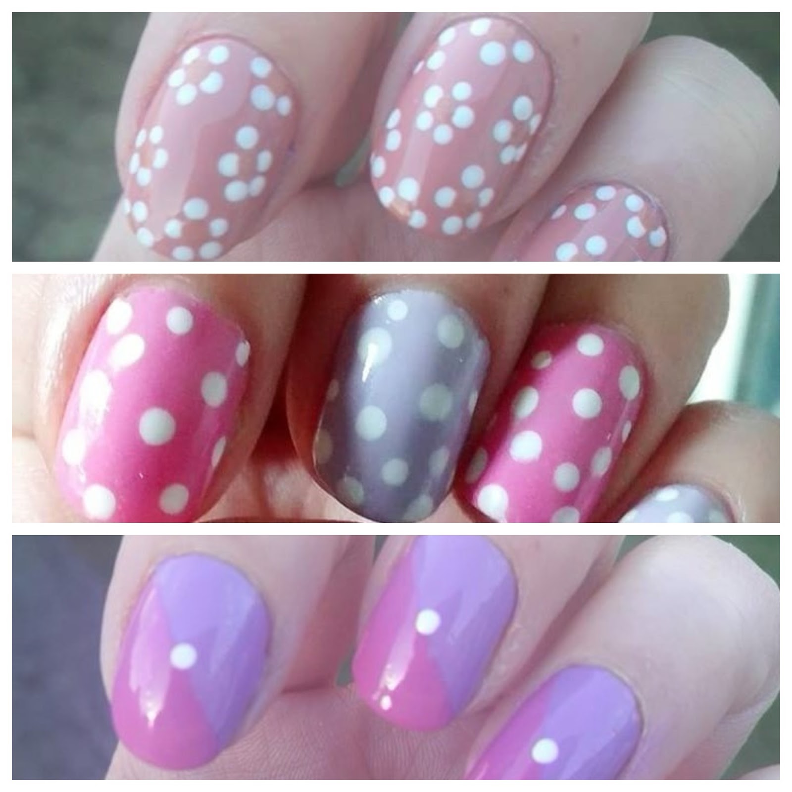 3 Spring/Summer inspired nail art designs, that are easy to do for 