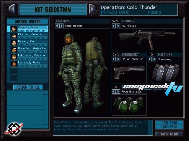 Captura Tom Clancy’s Rainbow Six 1 PC Juego Captura Tom Clancy’s Rainbow Six 1 PC Juego