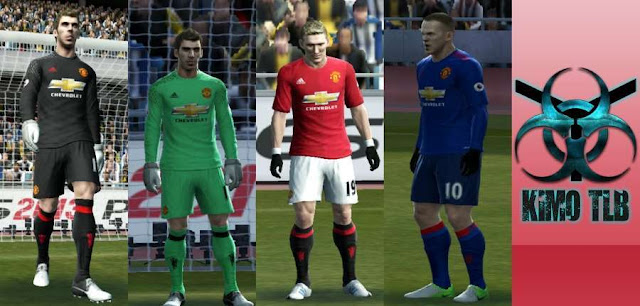 PES 2013 Manchester United Kit 2016-17 PES 2013 Manchester United Kit Season 2016-17