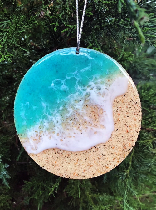 Resin Beach Ornaments