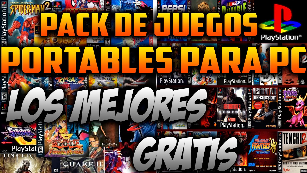 Mas 200 Juegos Clasicos Portables Para Pc De Pocos Requisitos Mega Pack