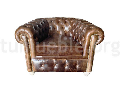 sillón piel chester