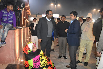 गया में कड़ाके की ठंड : डीएम ने गरीबों को बांटे कंबल, AnjNewsMedia