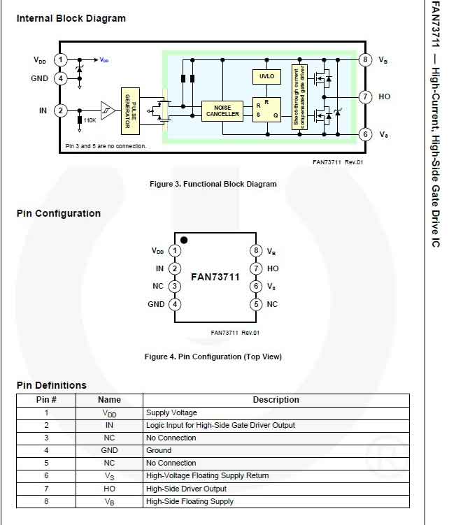 FAN73711 DATASHEET