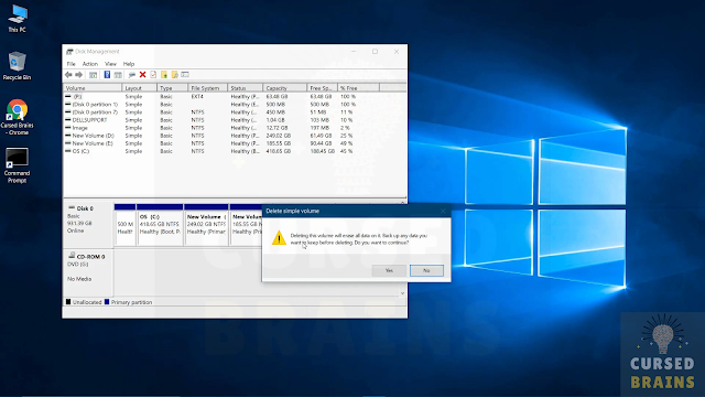 How To Uninstall Prime Operating System open disk management & delete the dual OS volume entirely How To Uninstall Prime Operating System open disk management & delete the dual OS volume entirely