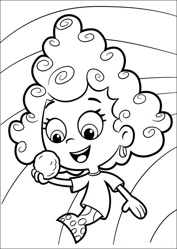 Fun Coloring Pages: Bubble Guppies Coloring Pages
