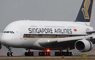 Singapore Airlines Jet.