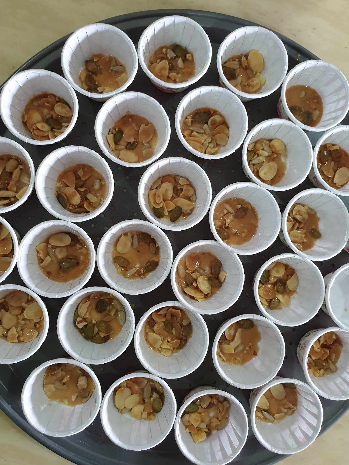 Resepi Biskut Florentine @ Crunch Caramel Almond Cookies Terpaling ...