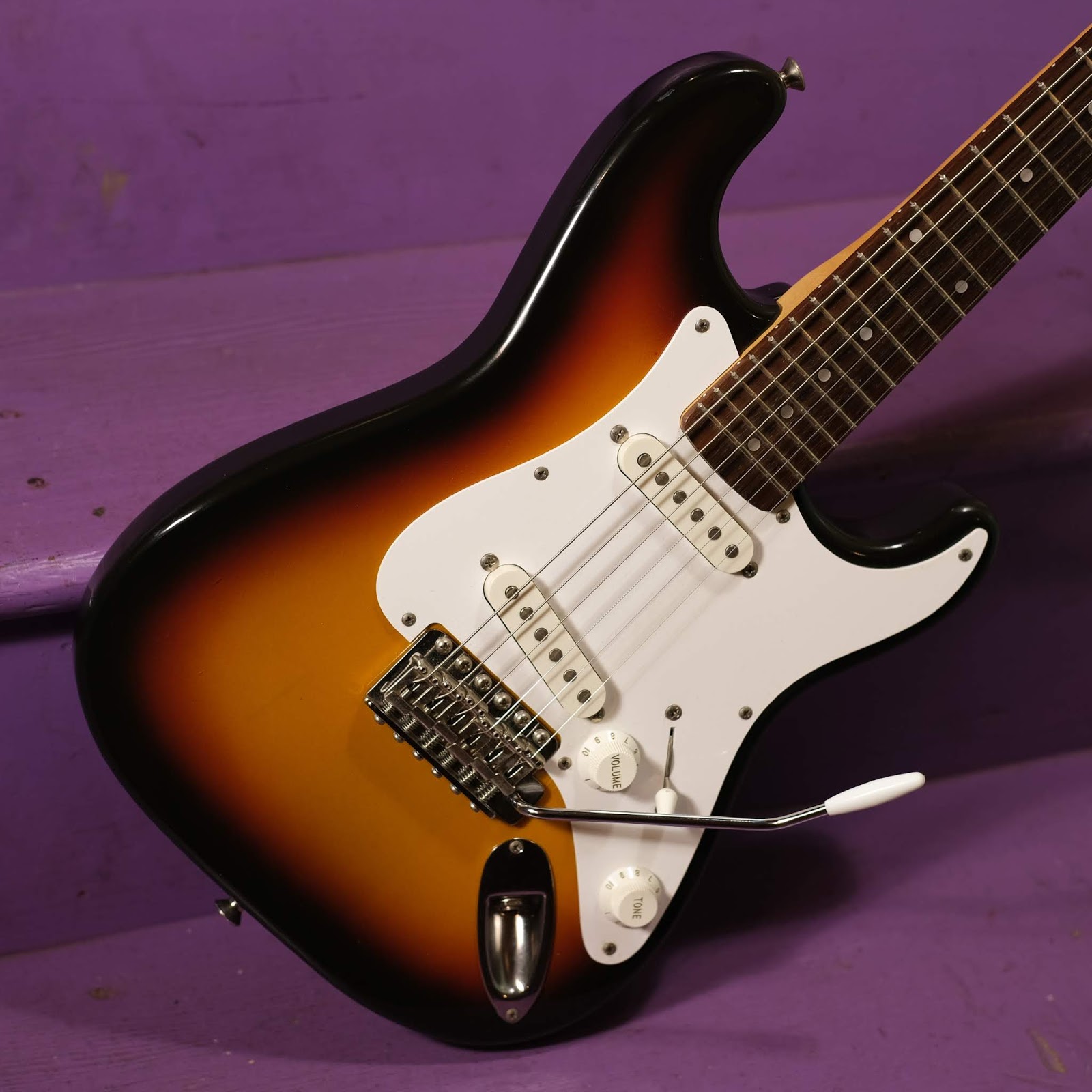1993 Fender Japan Stratocaster Mini Electric Guitar