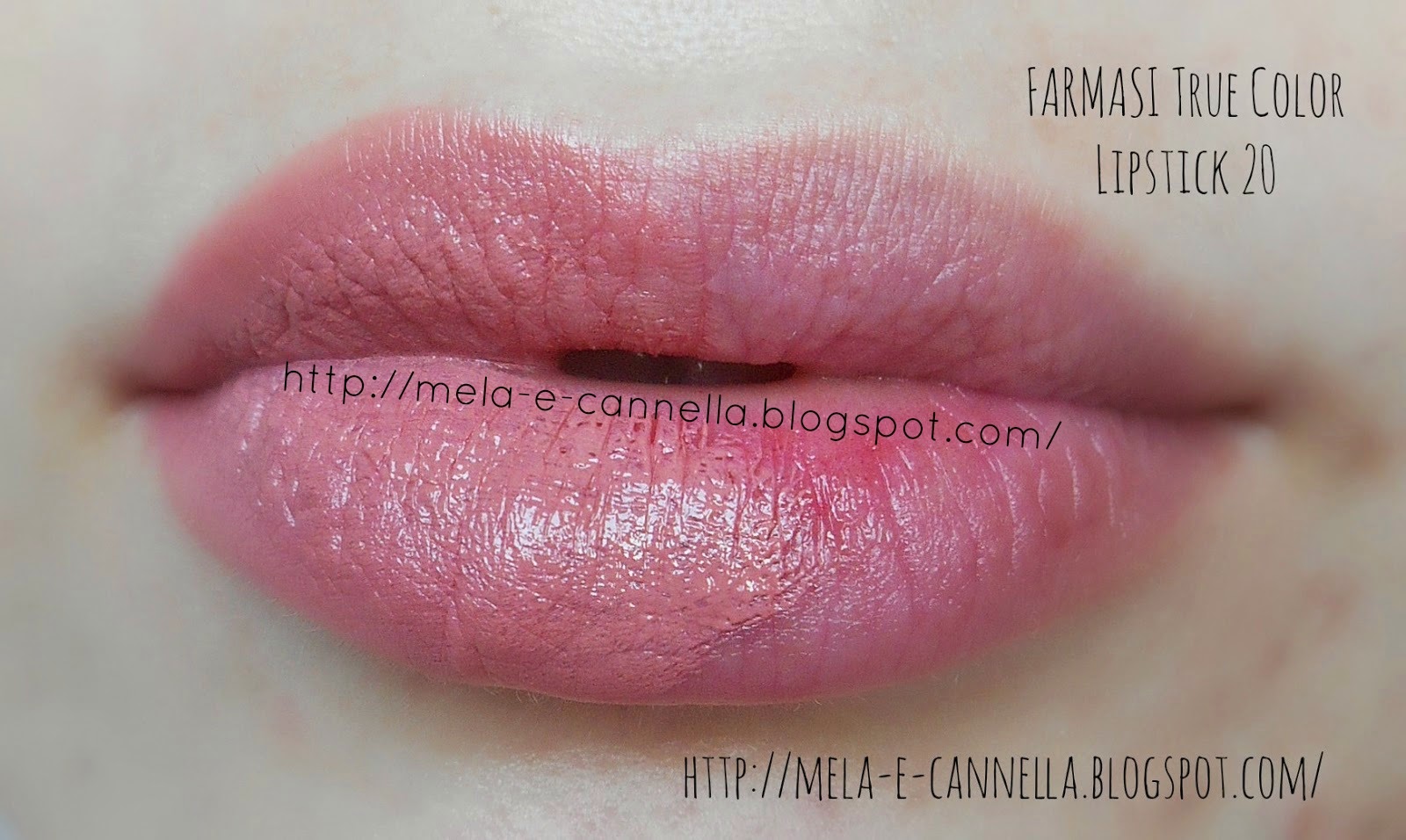 mela-e-cannella: FARMASI True Color Lipstick 06 - Rose 