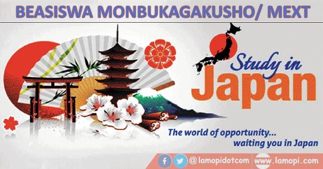 Pendaftaran Beasiswa Monbukagakusho Mext Japanese Studies 2021 Lamopi