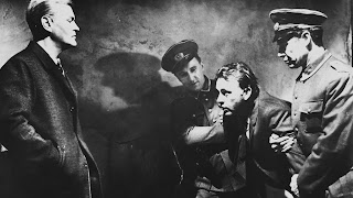 The Spy Who Came in from the Cold (1965) Mundt takes Alec Leamas into custody in The Spy Who Came in from the Cold, Directed by Martin Ritt