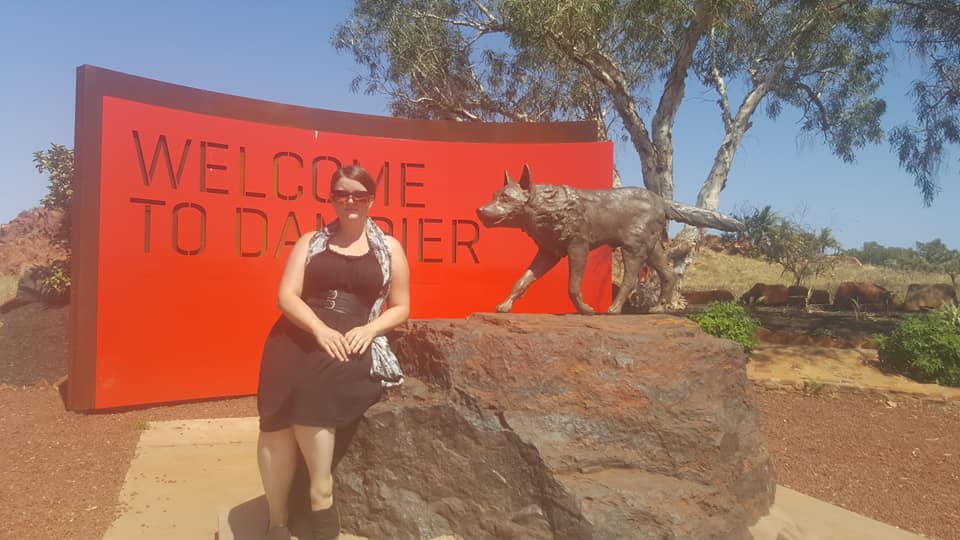 Dampier Red Dog Memorial Statue