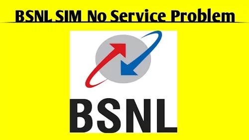How To Fix BSNL SIM No Service Problem Solved