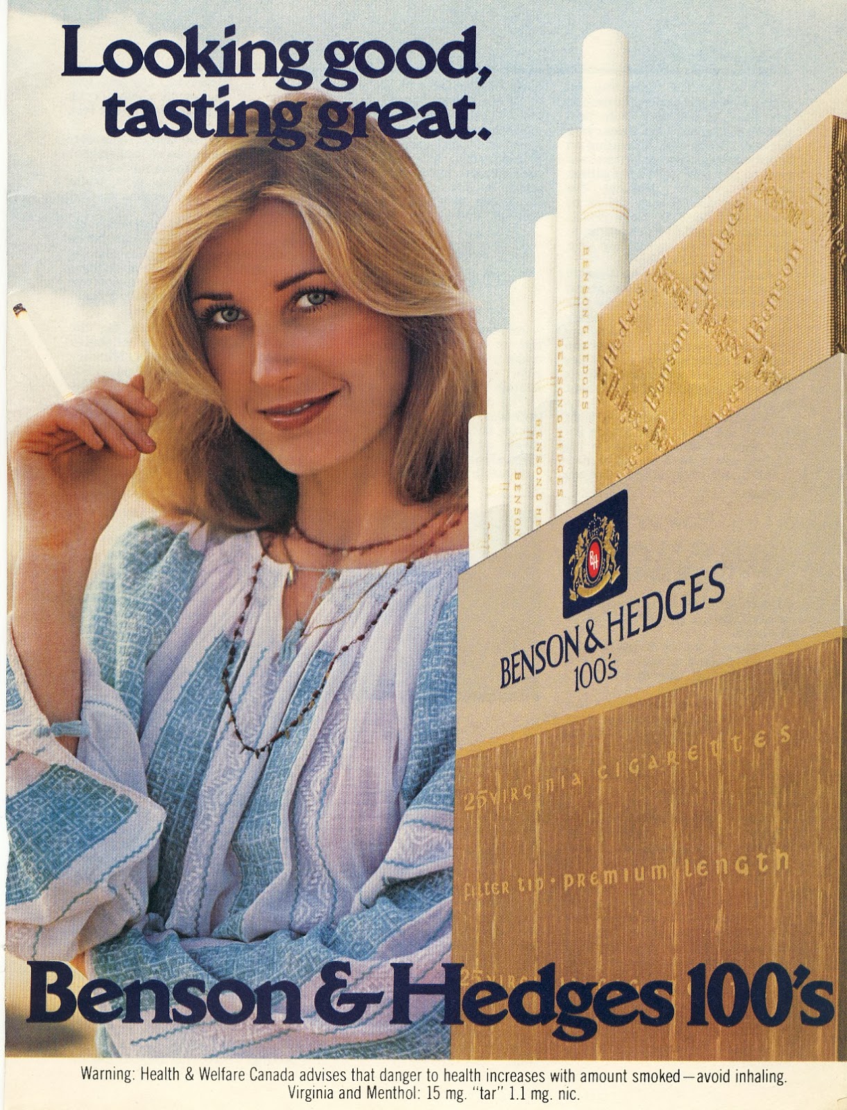 Benson & Hedges Ads. and History Talking Smoking Culture