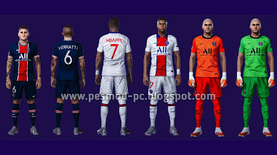 PSG Kit pes 2021, season 2020/2021
