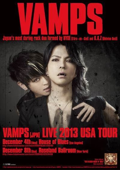 VAMPS Indonesia VAMPS LIVE 2013 USA Tour