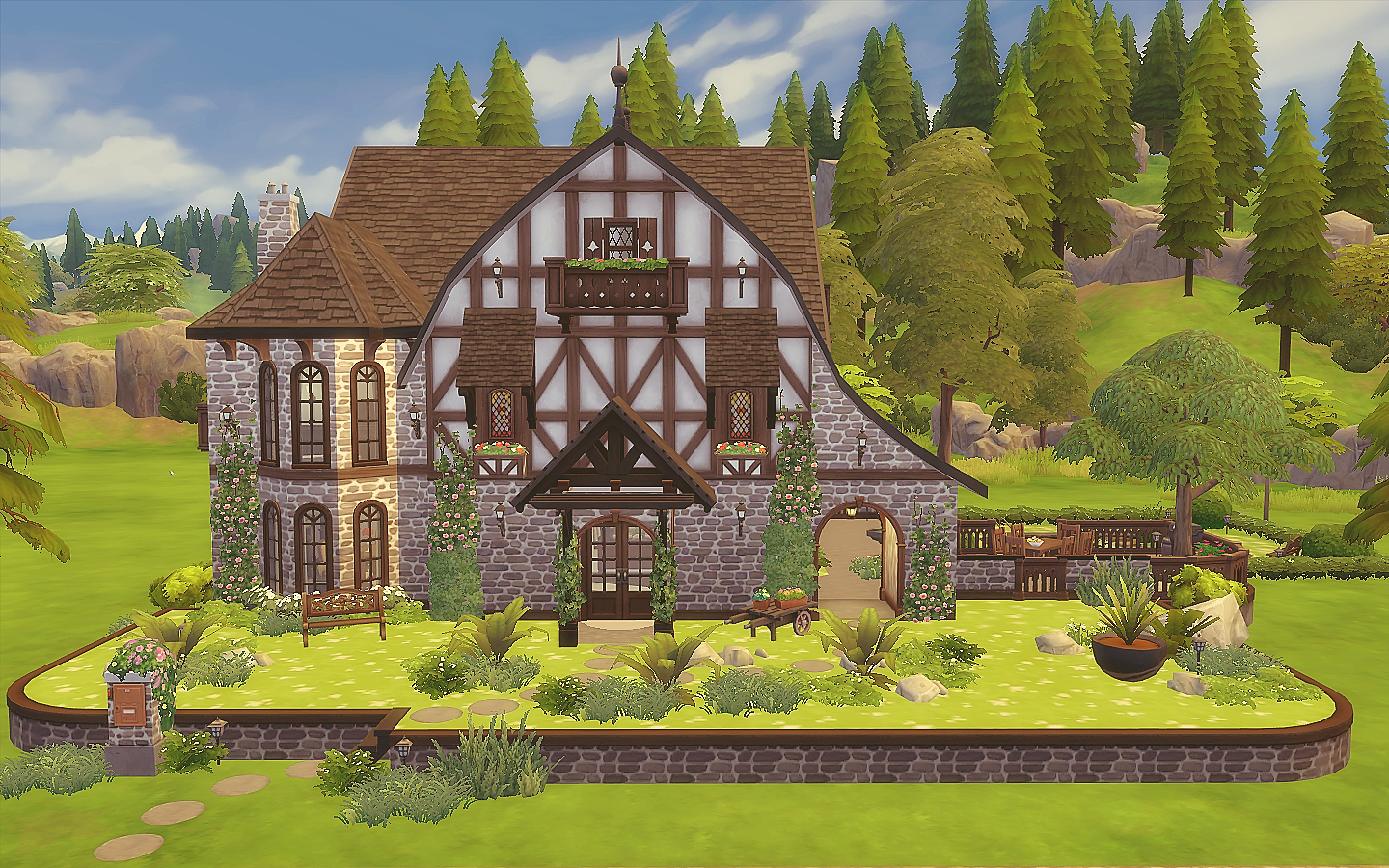 Desain Rumah Sims 4 Kumpulan Desain Rumah