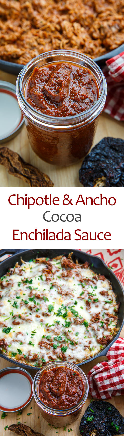 Chipotle and Ancho Cocoa Enchilada Sauce on Closet Cooking