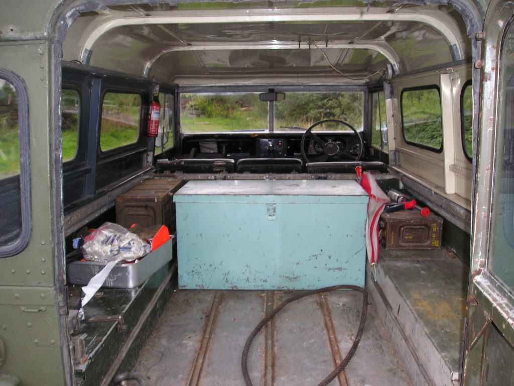 RAF Series 3 EOD Land Rover