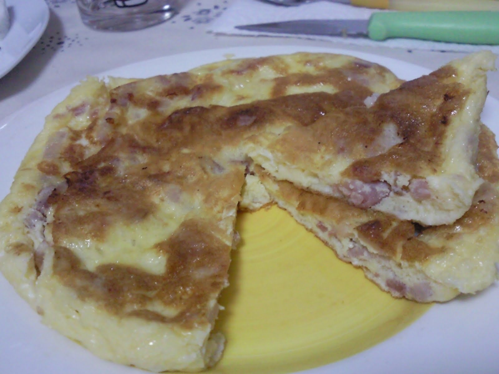 la cocina de nurivan TORTILLA DE BACON Y QUESO