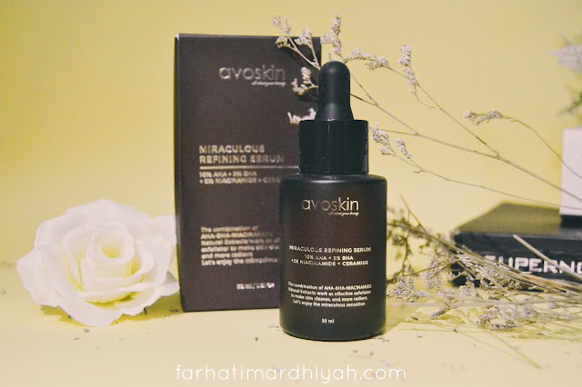 review avoskin miraculous refining serum