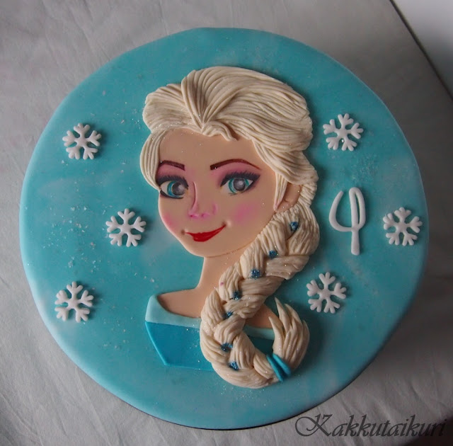 Kakkutaikuri Frozen Elsa kakku/ Frozen Elsa Cake
