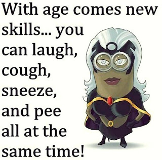 With age comes new skills