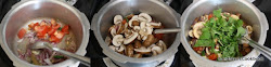 mushroom biryani pressure cooker 13
