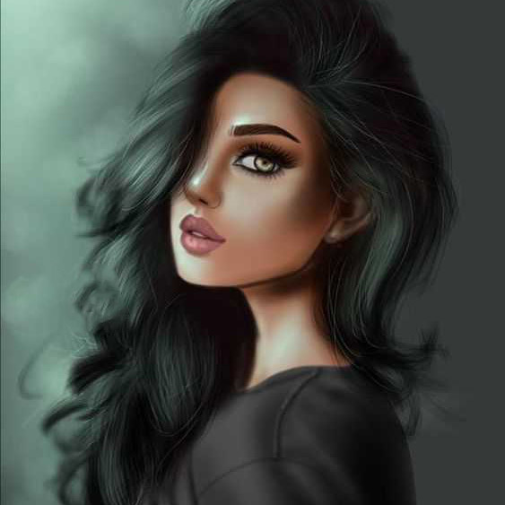 خلفيات بنات كرتون ألبوم صور بنات كرتون كيوت مرسومة زينه