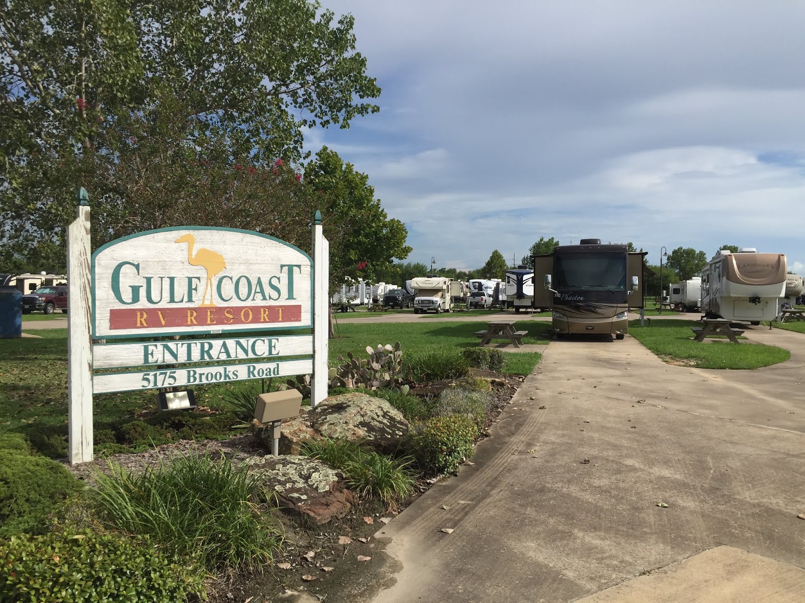 Retirement Ramblings Gulf Coast RV Park, Beaumont, TX