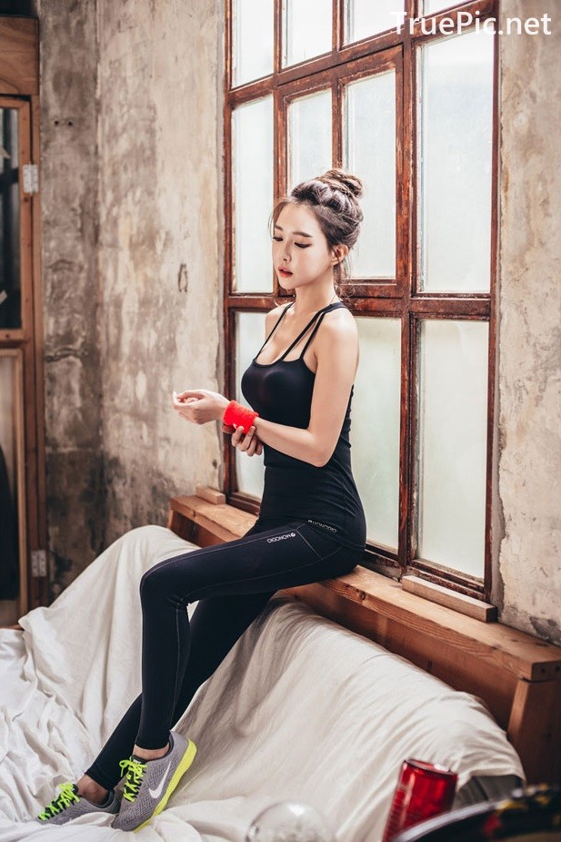 Image Korean Fashion Model - Yoon Ae Ji - Fitness Set Collection - TruePic.net - Picture-41