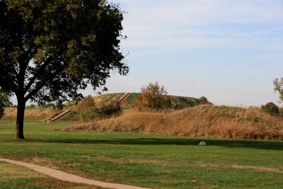Monks mound Cahokia ancient site
