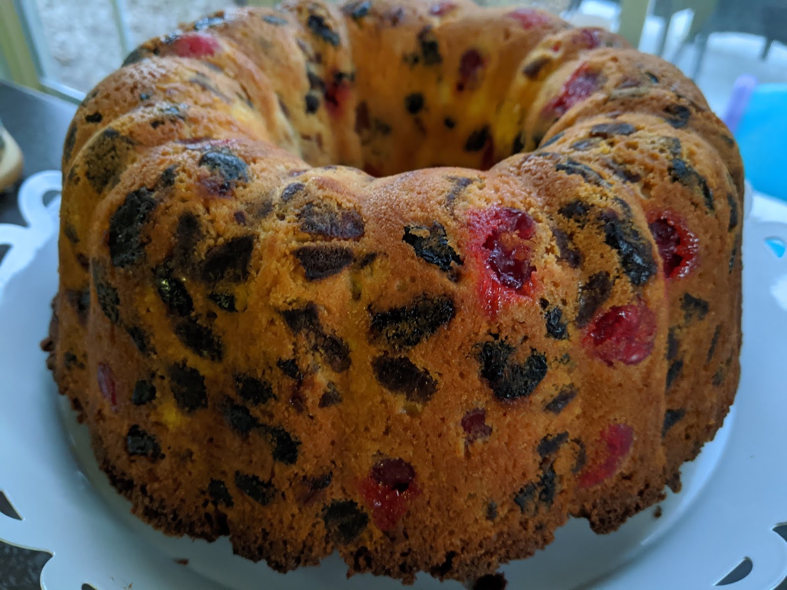 BundtBakers Cranberry and Apricot Fruit Bundt Cake