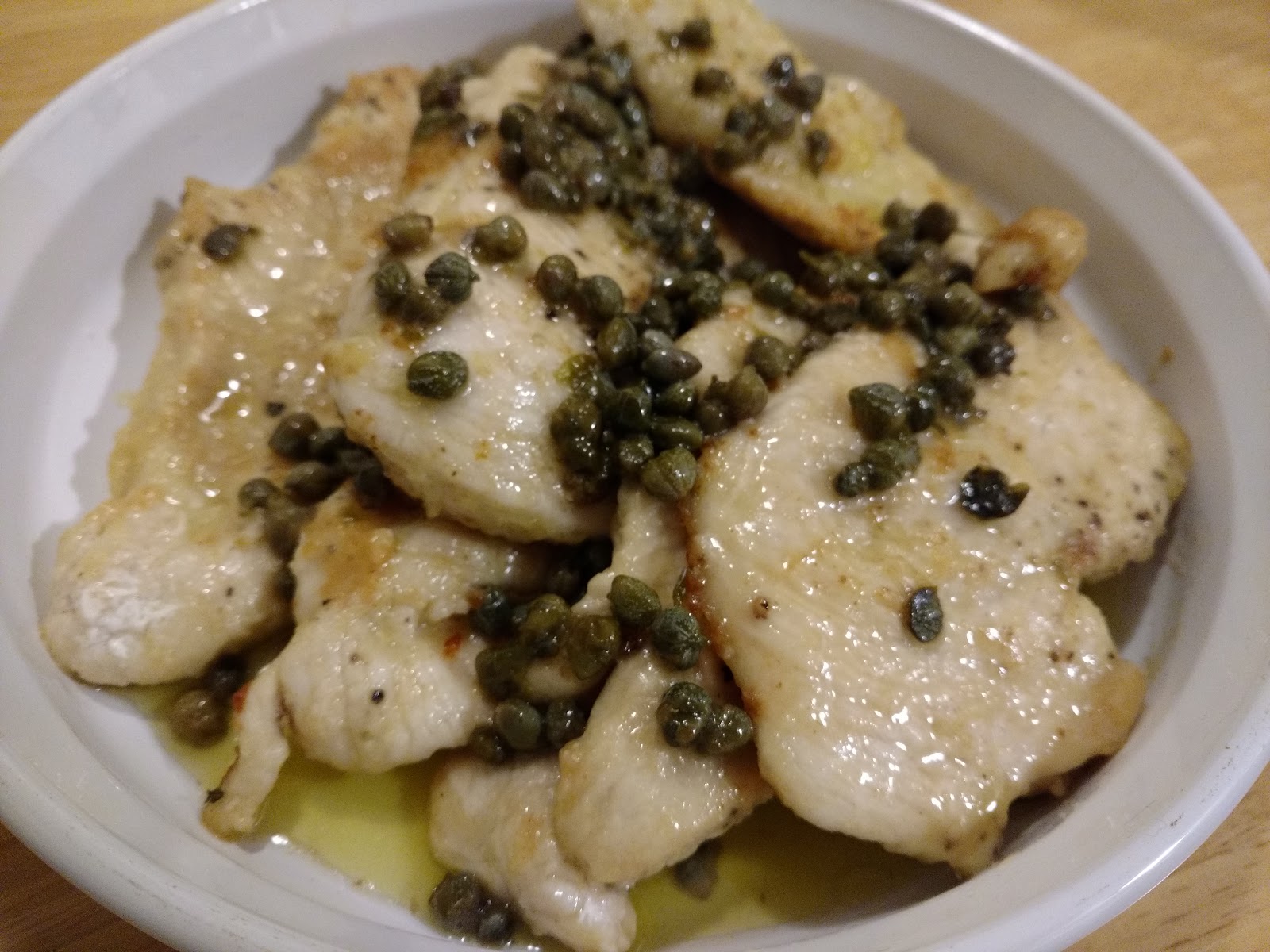 &amp;quot;So what are you making for dinner?&amp;quot;: Chicken Piccata