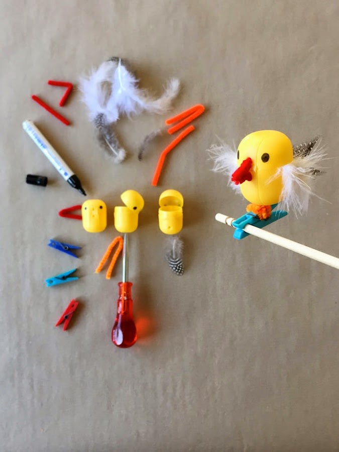 Manualidad casita de pájaros con tetrabrik6